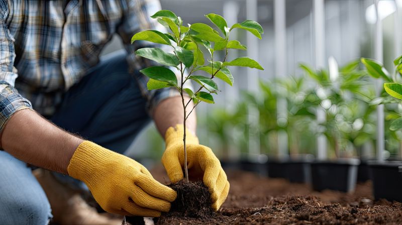 Japanese Maple Planting detail